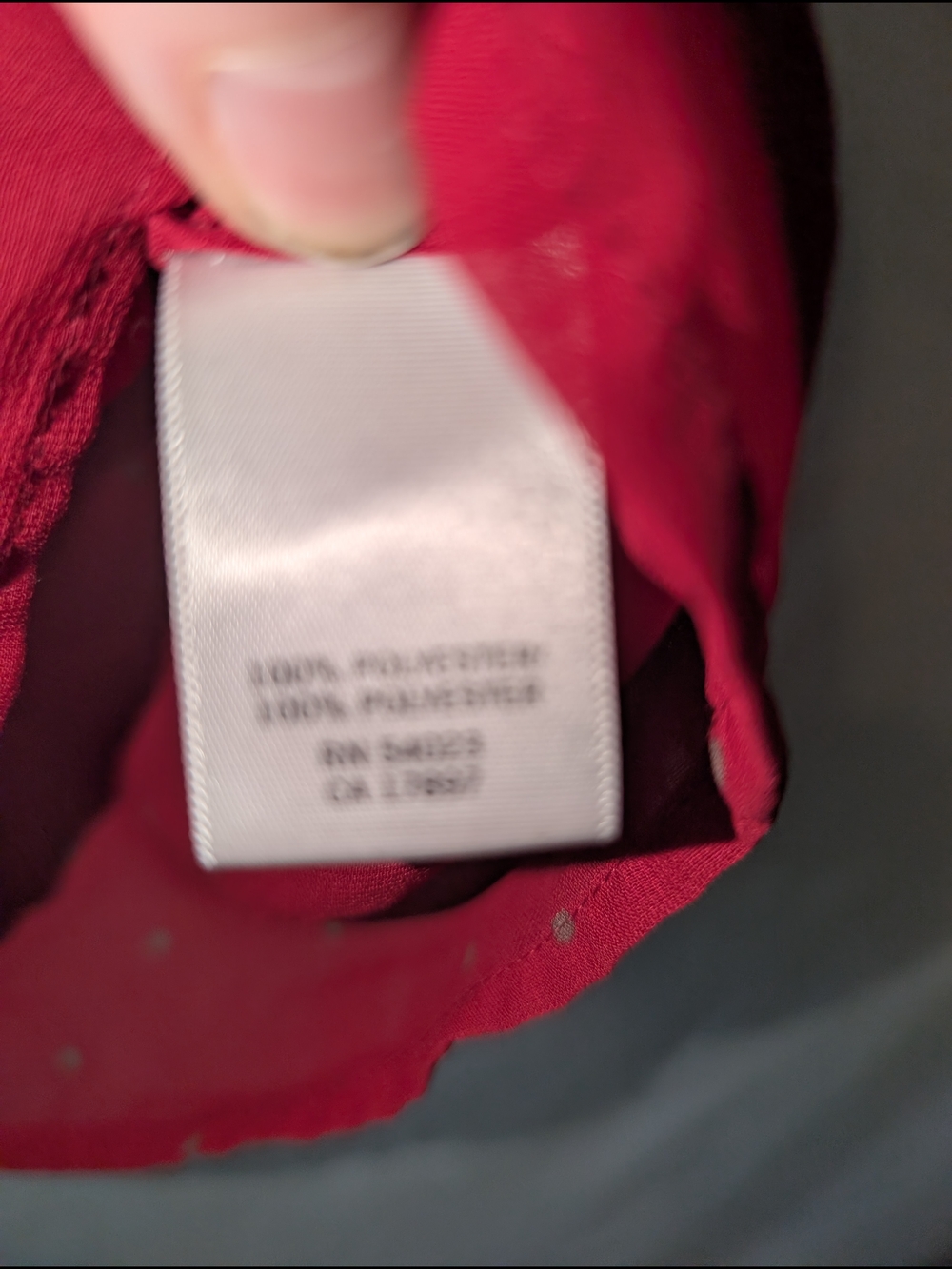Banana Republic Raspberry Sheer Ruffle-Front Blouse L - Picture 8 of 8